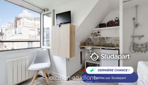Logement tudiant Location Studio Meublé Paris 09me arrondissement (75009)