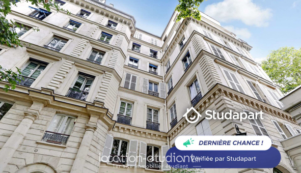 Logement tudiant Studio à Paris 09me arrondissement (75009)