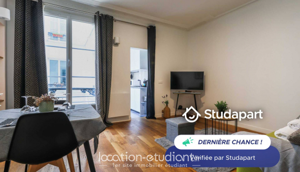 Logement tudiant Studio à Paris 09me arrondissement (75009)