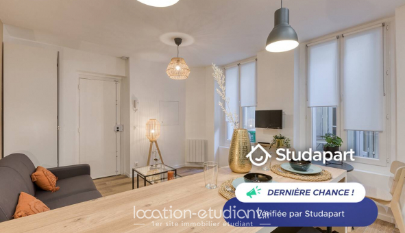 Logement tudiant Studio à Paris 09me arrondissement (75009)