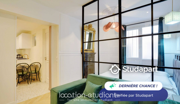 Logement tudiant Studio à Paris 09me arrondissement (75009)