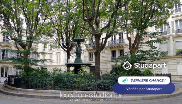 Logement tudiant Studio à Paris 09me arrondissement (75009)