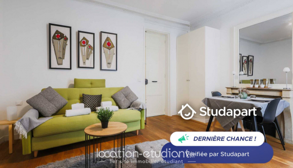 Logement tudiant Studio à Paris 09me arrondissement (75009)