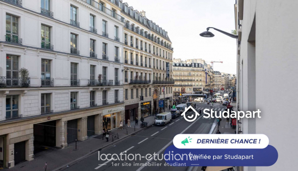 Logement tudiant Studio à Paris 09me arrondissement (75009)