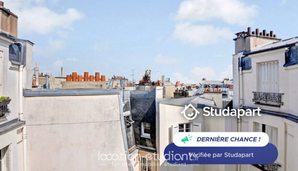Logement tudiant Studio à Paris 09me arrondissement (75009)