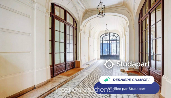 Logement tudiant Studio à Paris 09me arrondissement (75009)