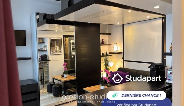 Logement tudiant Location Studio Meublé Paris 09me arrondissement (75009)