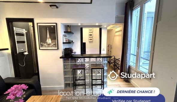 Logement tudiant Studio à Paris 09me arrondissement (75009)