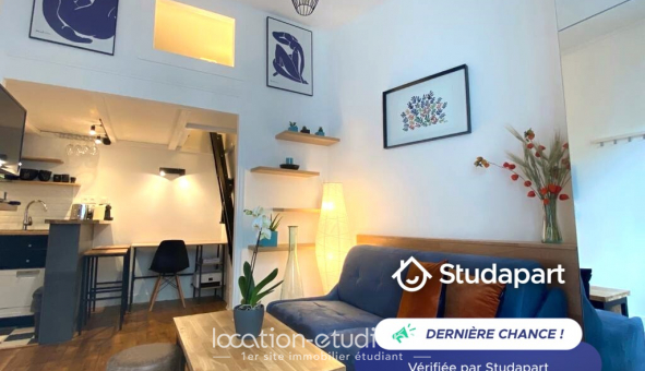 Logement tudiant Location Studio Meublé Paris 09me arrondissement (75009)
