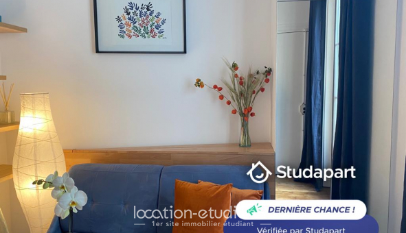 Logement tudiant Studio à Paris 09me arrondissement (75009)