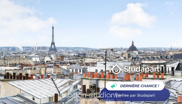 Logement étudiant Studio &agrave; Paris 09ème arrondissement (75009)