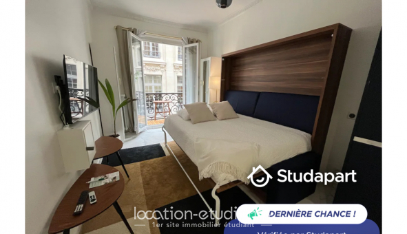 Logement �tudiant Location Studio Meubl&eacute; Paris 09�me arrondissement (75009)