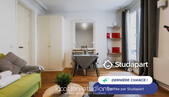 Logement �tudiant Studio &agrave; Paris 09�me arrondissement (75009)