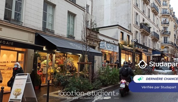 Logement �tudiant Studio &agrave; Paris 09�me arrondissement (75009)