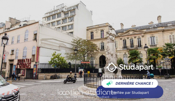 Logement �tudiant Studio &agrave; Paris 09�me arrondissement (75009)