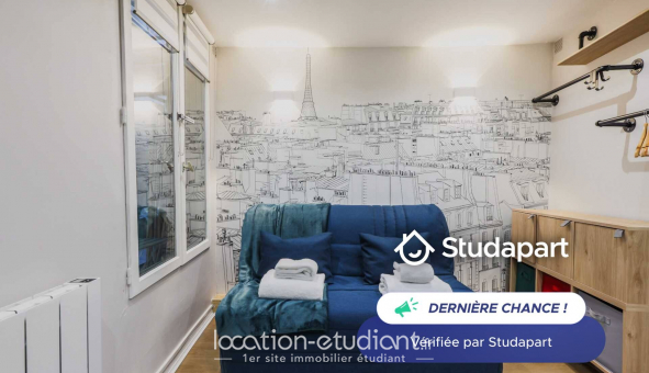 Logement tudiant Studio à Paris 10me arrondissement (75010)