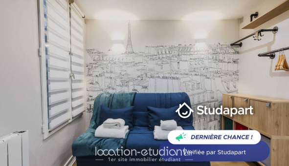 Logement tudiant Studio à Paris 10me arrondissement (75010)