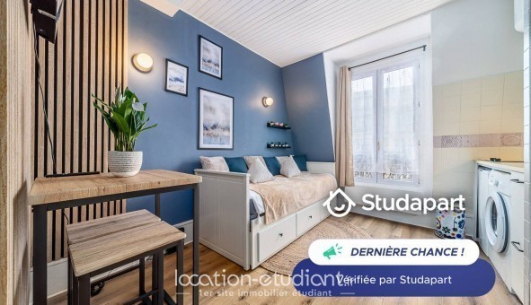 Logement tudiant Studio à Paris 10me arrondissement (75010)