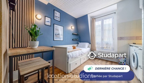 Logement tudiant Studio à Paris 10me arrondissement (75010)