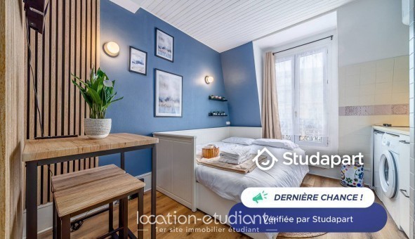 Logement tudiant Studio à Paris 10me arrondissement (75010)