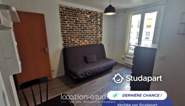 Logement tudiant Studio à Paris 10me arrondissement (75010)