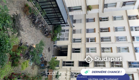 Logement tudiant Studio à Paris 10me arrondissement (75010)