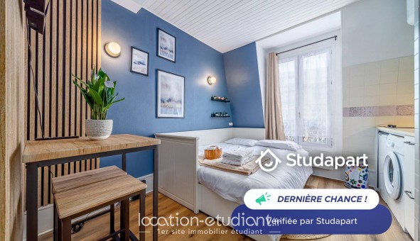 Logement tudiant Studio à Paris 10me arrondissement (75010)