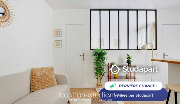 Logement tudiant Studio à Paris 10me arrondissement (75010)