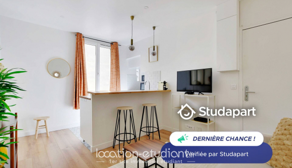 Logement tudiant Studio à Paris 10me arrondissement (75010)