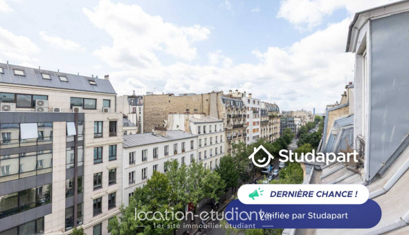 Logement tudiant Studio à Paris 10me arrondissement (75010)