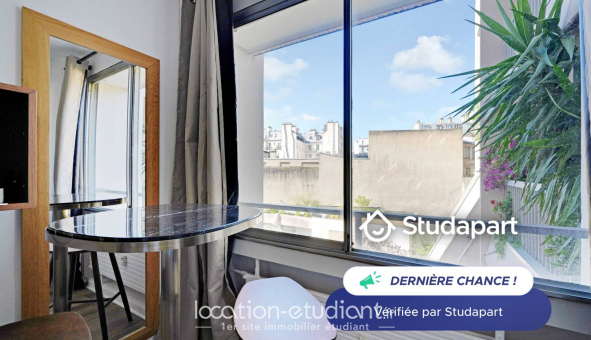 Logement tudiant Studio à Paris 10me arrondissement (75010)