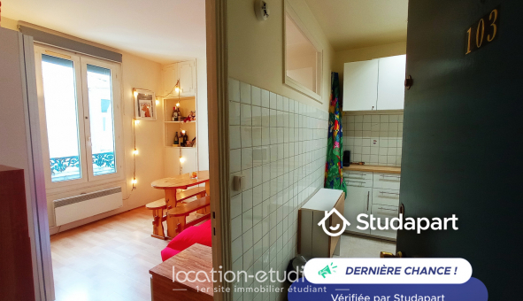 Logement tudiant Studio à Paris 10me arrondissement (75010)