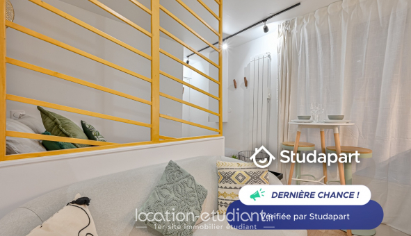 Logement tudiant Studio à Paris 10me arrondissement (75010)