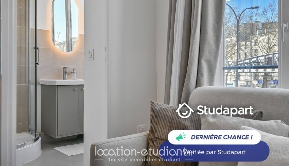 Logement tudiant Studio à Paris 10me arrondissement (75010)