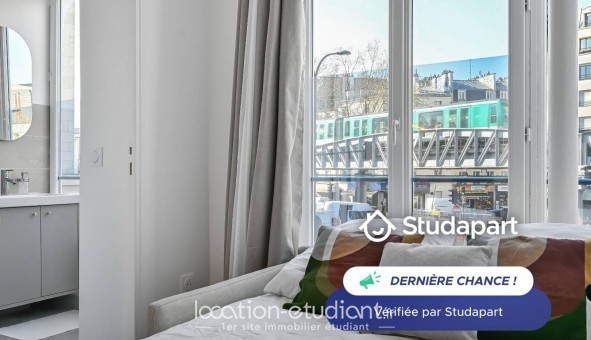 Logement tudiant Studio à Paris 10me arrondissement (75010)