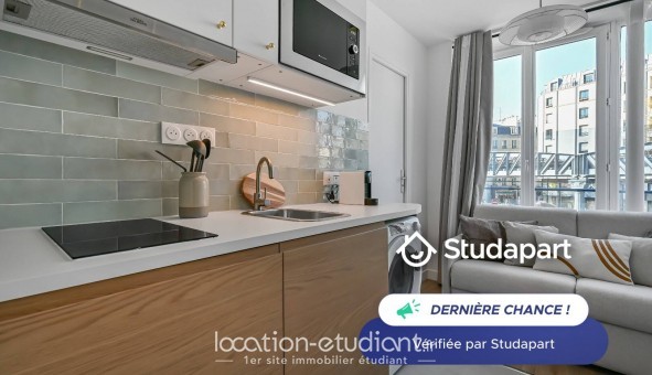 Logement tudiant Studio à Paris 10me arrondissement (75010)