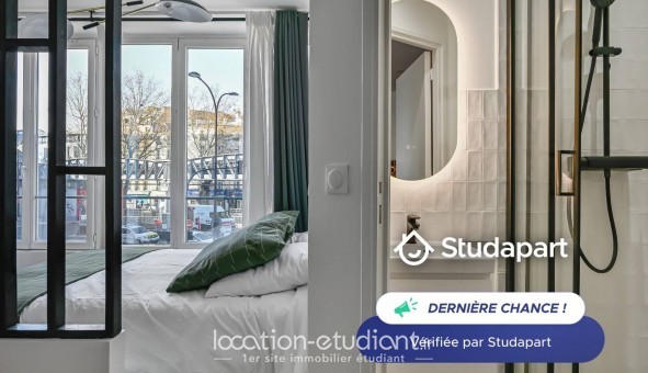 Logement tudiant Studio à Paris 10me arrondissement (75010)