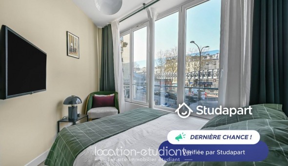 Logement tudiant Studio à Paris 10me arrondissement (75010)