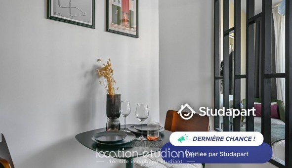 Logement tudiant Studio à Paris 10me arrondissement (75010)
