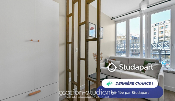 Logement tudiant Studio à Paris 10me arrondissement (75010)