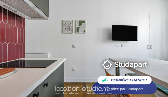 Logement tudiant Studio à Paris 10me arrondissement (75010)