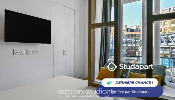 Logement tudiant Studio à Paris 10me arrondissement (75010)