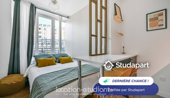 Logement tudiant Studio à Paris 10me arrondissement (75010)
