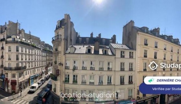 Logement �tudiant Studio &agrave; Paris 10�me arrondissement (75010)