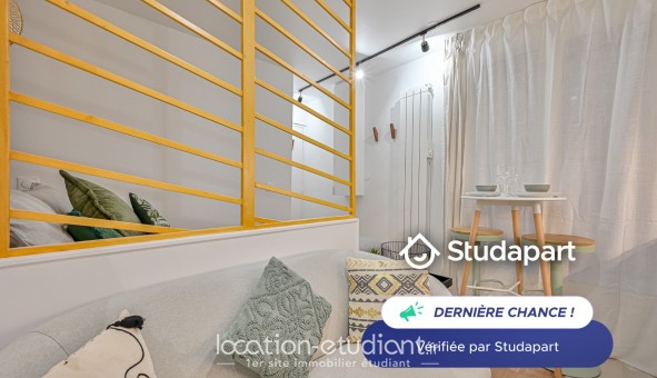 Logement �tudiant Studio &agrave; Paris 10�me arrondissement (75010)
