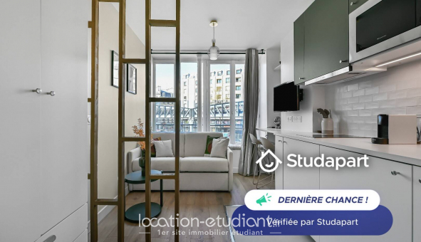 Logement �tudiant Location Studio Meubl&eacute; Paris 10�me arrondissement (75010)