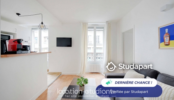 Logement étudiant Studio &agrave; Paris 10ème arrondissement (75010)