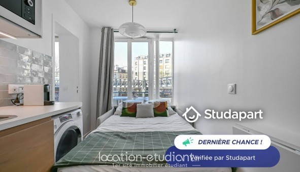 Logement �tudiant Studio &agrave; Paris 10�me arrondissement (75010)