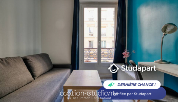 Logement �tudiant Studio &agrave; Paris 10�me arrondissement (75010)