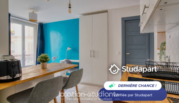 Logement �tudiant Studio &agrave; Paris 10�me arrondissement (75010)